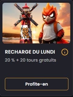 Nixbet Casino bonus lundi