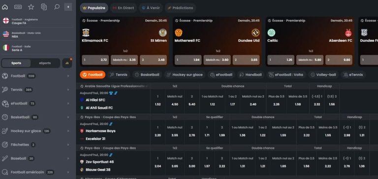 Nixbet Casino paris sportifs